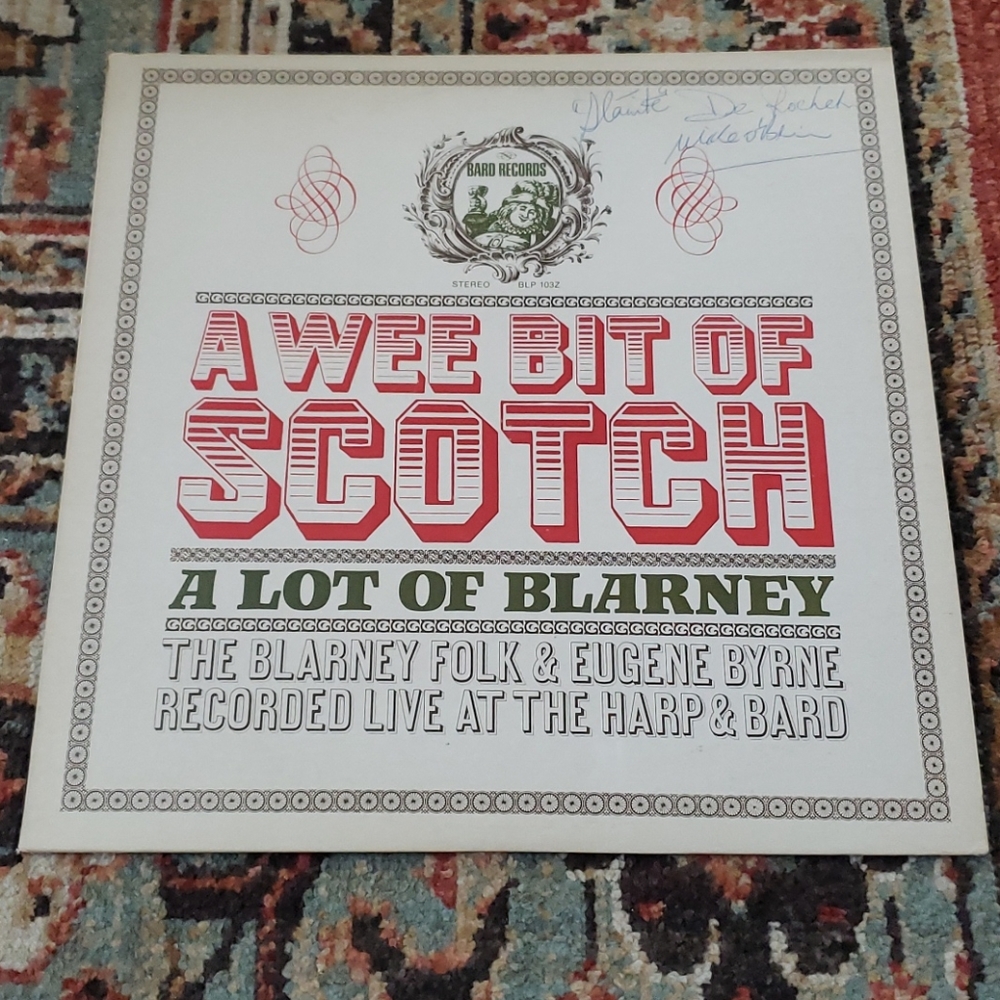 The Blarney Folk Vinyl Record